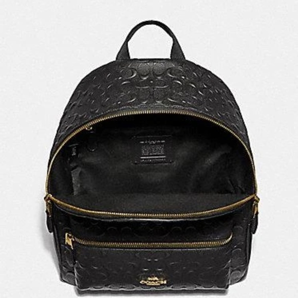 coach signature charlie backpack